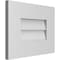 Ekena Millwork Vertical Surface Mount PVC Gable Vent: Non-Functional, w/ 3-1/2"W x 1"P Standard Frame, 16"W x 12"H GVPVE16X1201SN - alternate 2